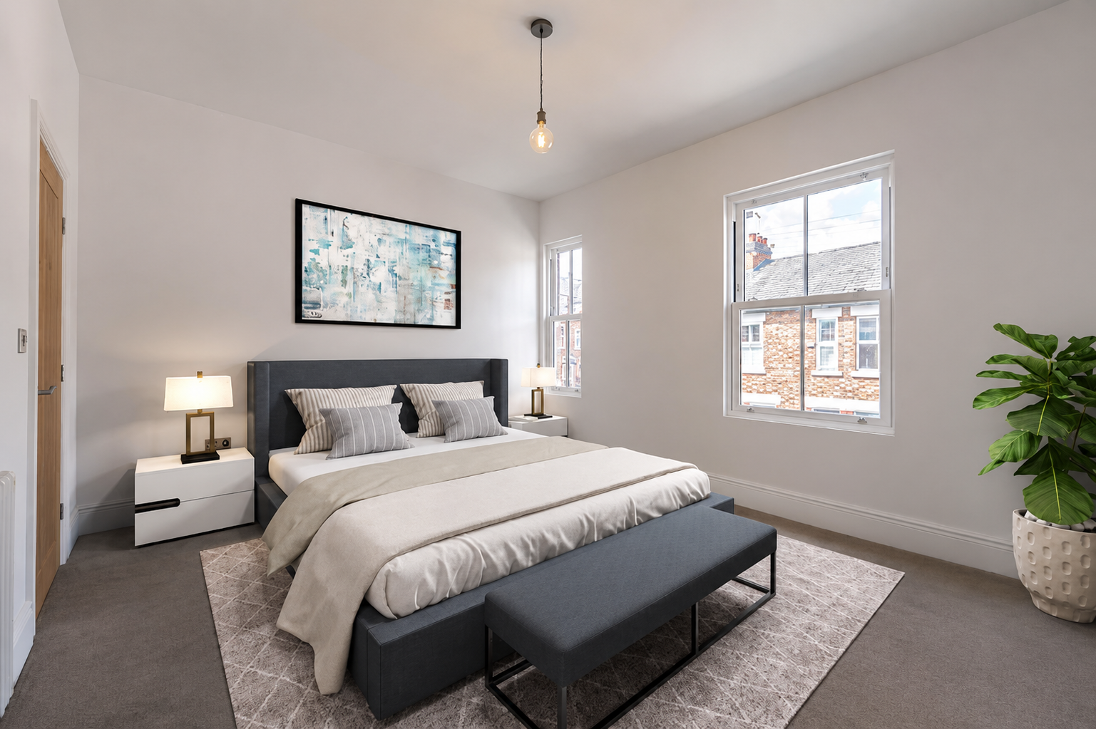 Clean Bedroom Refurbishment
